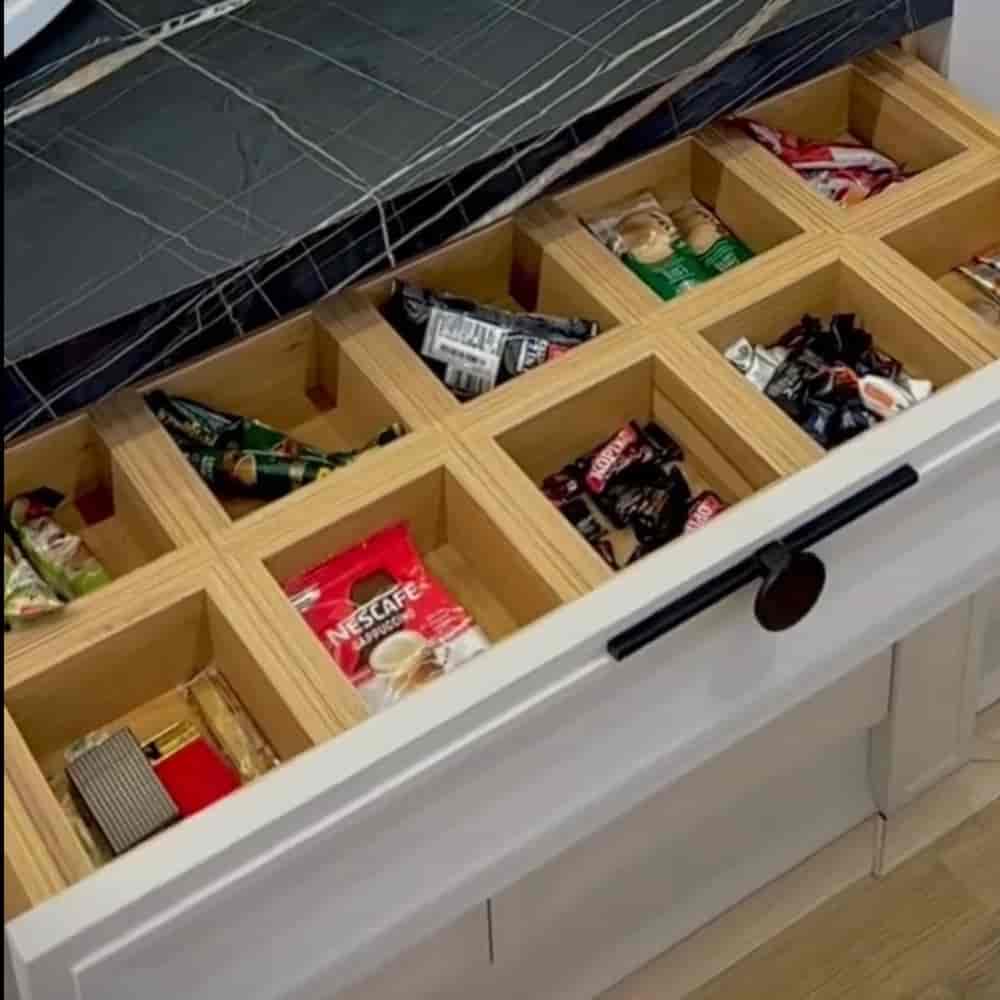 ساخت نظم دهنده چوبی کشو