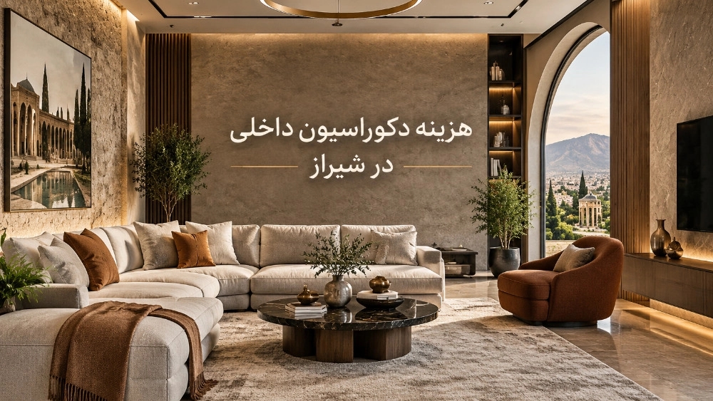 هزینه اجرای دکوراسیون داخلی منزل در شیراز هزینه اجرای دکوراسیون داخلی منزل در شیراز