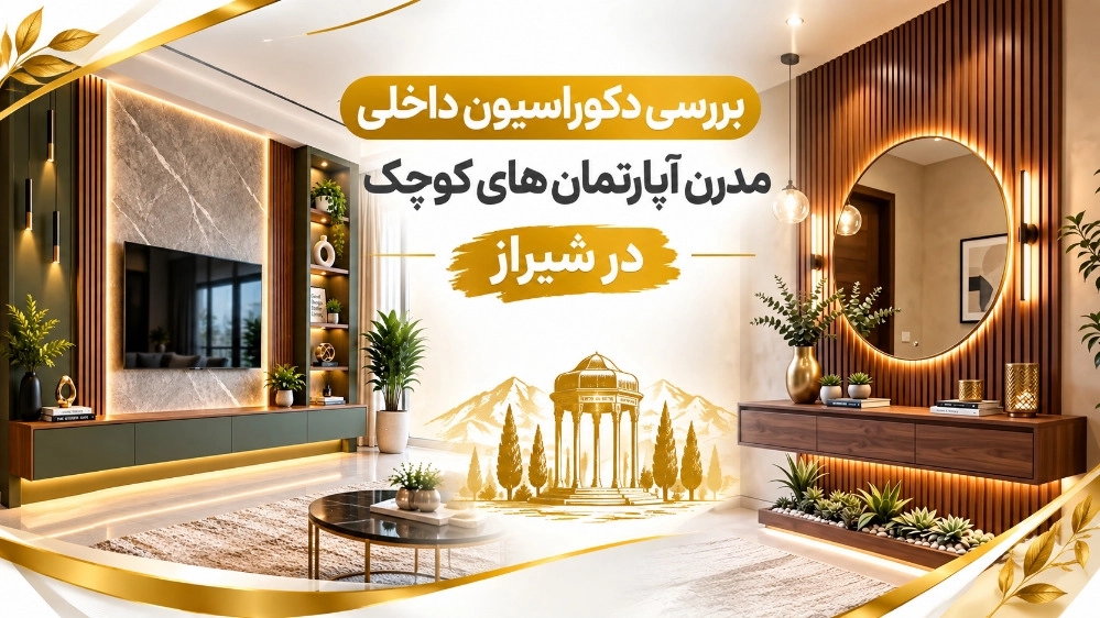 دکوراسیون داخلی مدرن آپارتمان های کوچک در شیراز دکوراسیون داخلی مدرن آپارتمان های کوچک در شیراز