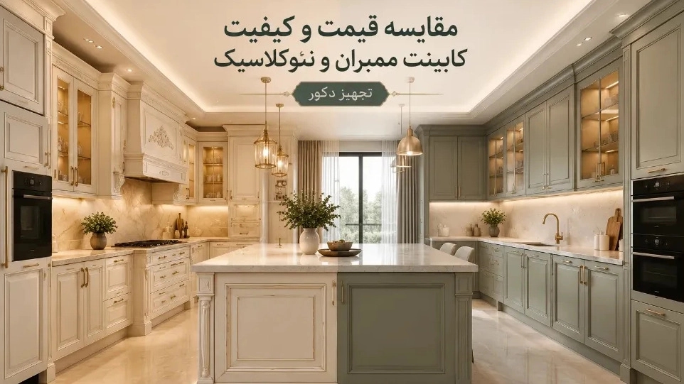 مقایسه قیمت و کیفیت کابینت ممبران و نئوکلاسیک در بازار شیراز مقایسه قیمت و کیفیت کابینت ممبران و نئوکلاسیک در بازار شیراز